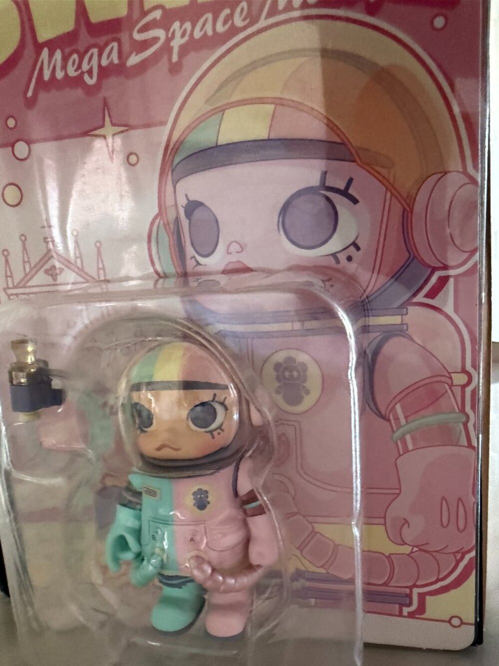 Mega Space Molly SWEETIE 100% Hang Card - Limited Edition, RARE